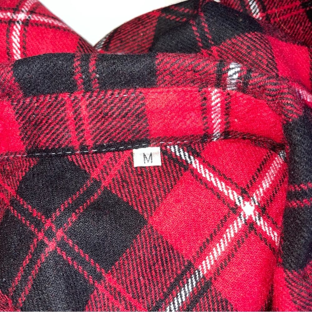 Amazon Red & Black Shacket - Picture 3 of 6